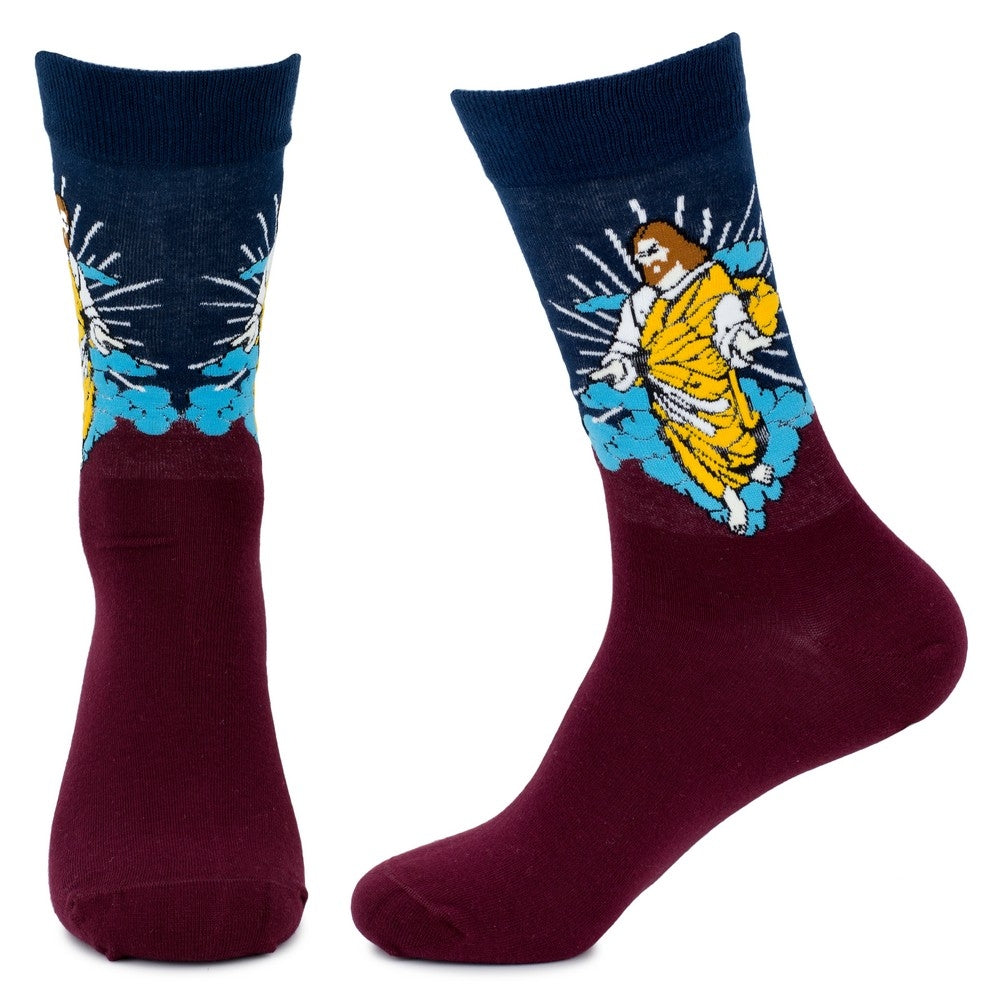 Men's Jesus Christ Multicoloured Socks