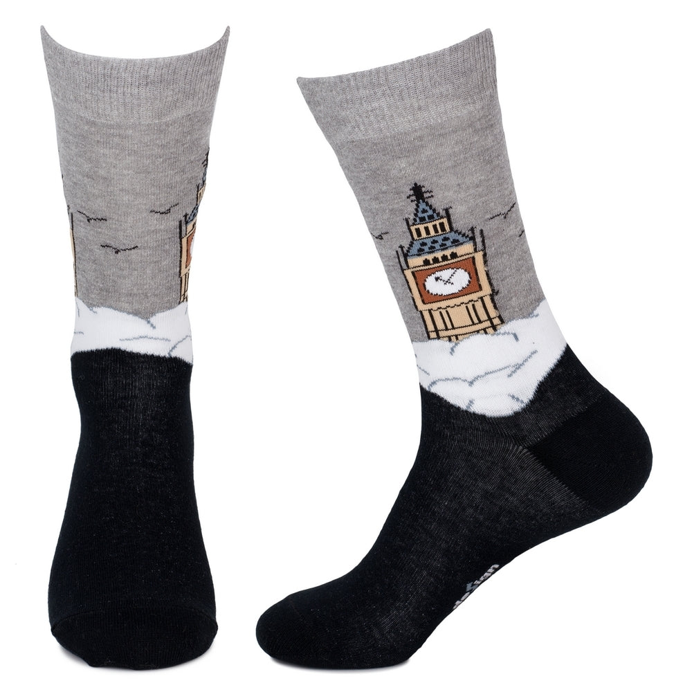 Men's Big Ben Grey Socks