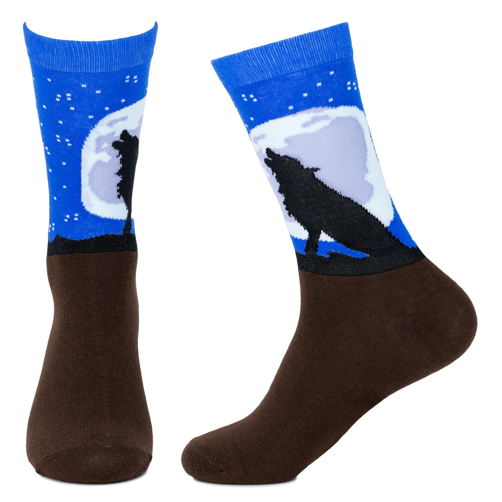 Men's Moonlight Coyote Blue Socks