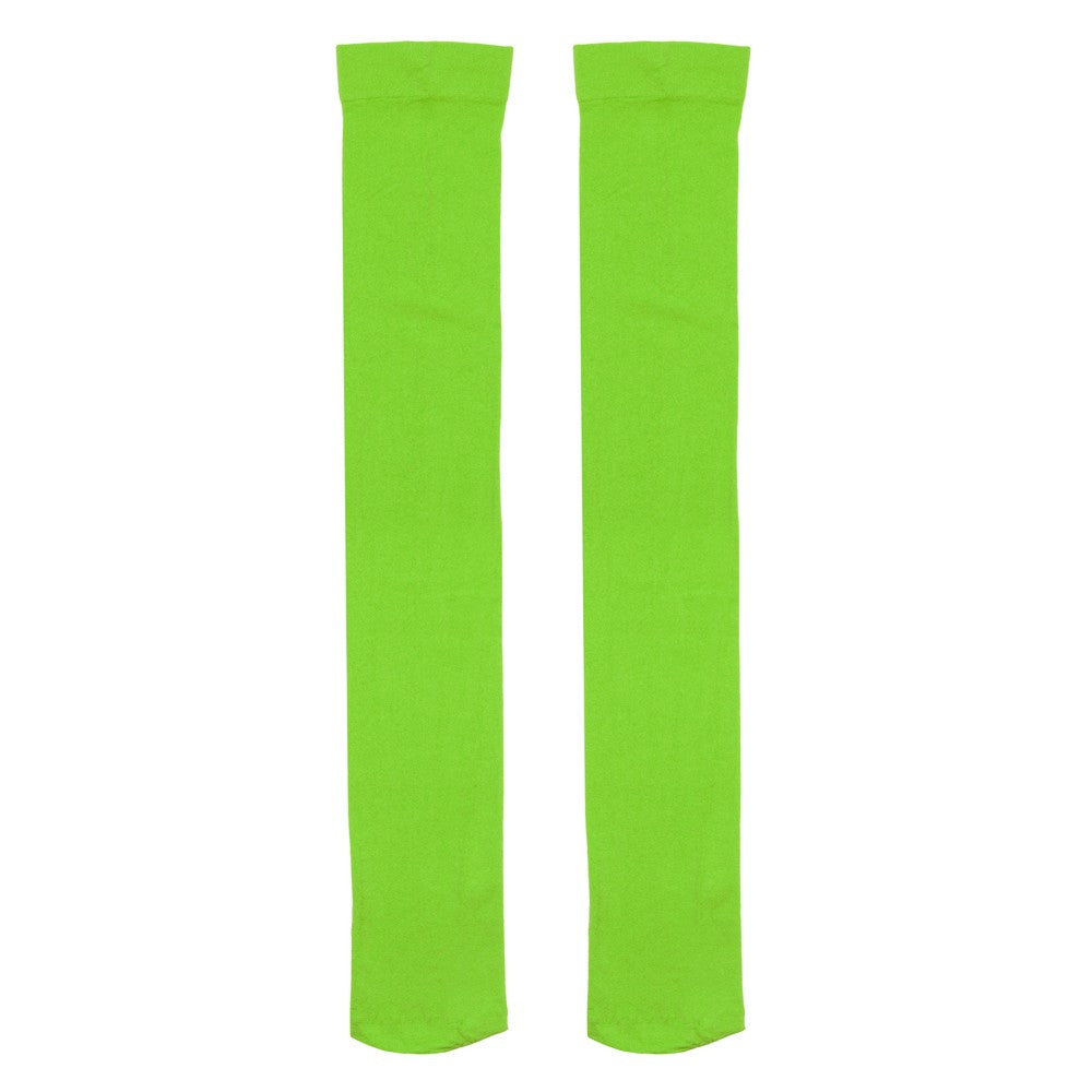 Ladies Mary Quant Inspired Over Knee Green Socks