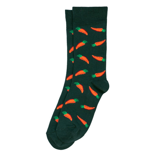 Gents Carrots Dark Green Socks