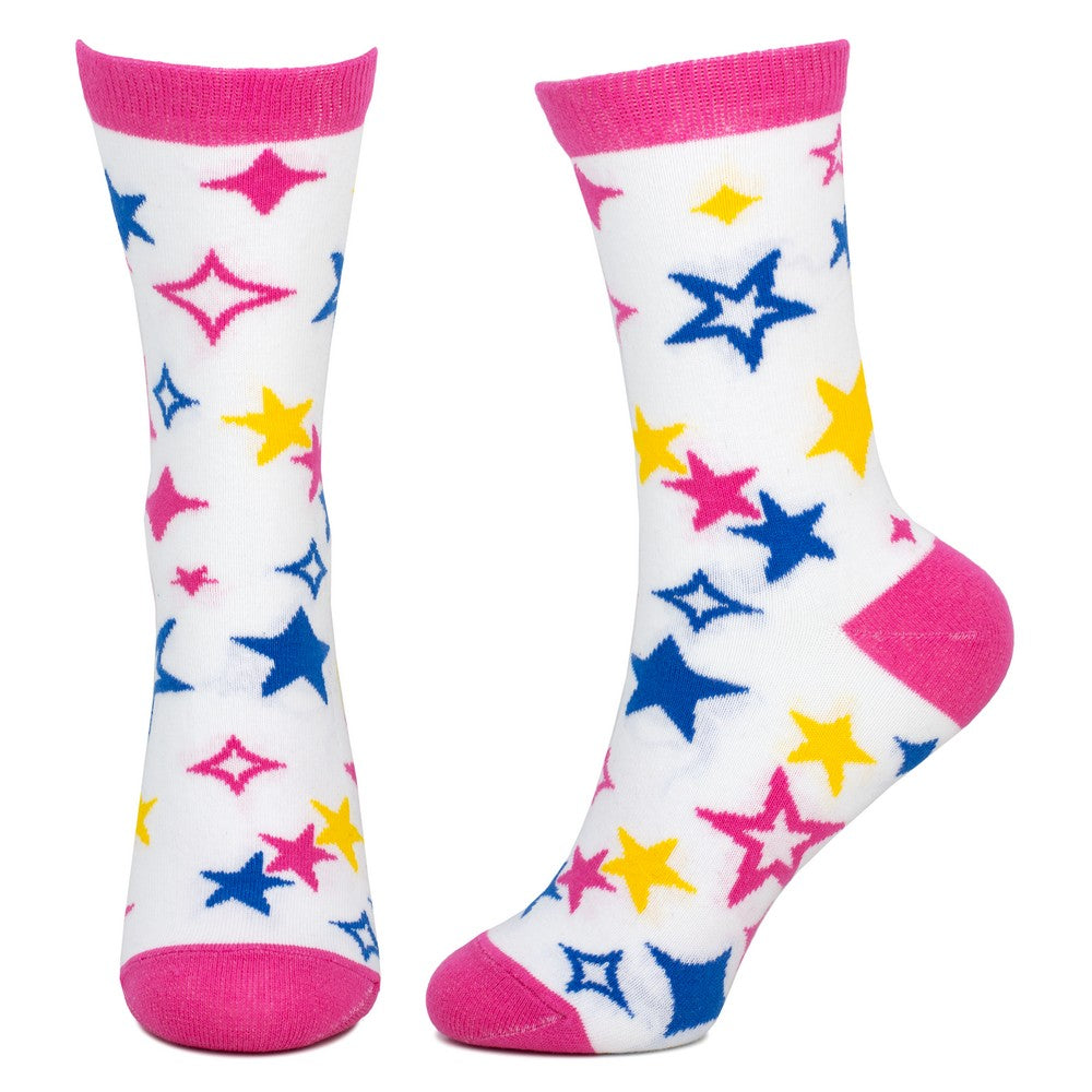Ladies Stars Multicoloured Socks