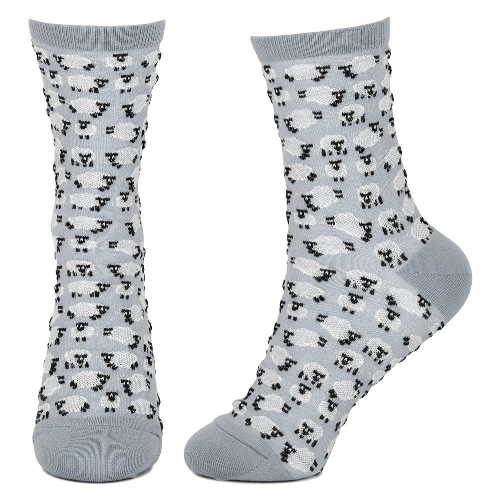 Ladies Sheep Flock Grey Socks