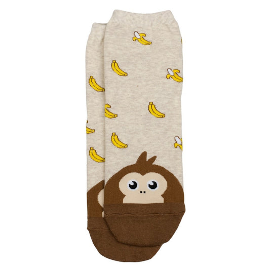 Ladies Monkey Treats Socks