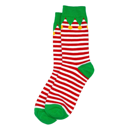Men's Christmas Elf Socks – Red