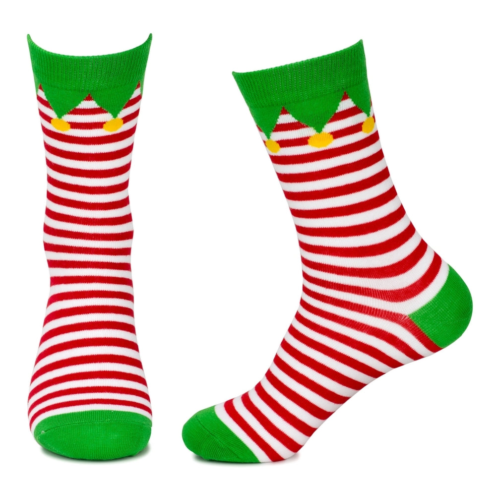 Men's Christmas Elf Socks – Red
