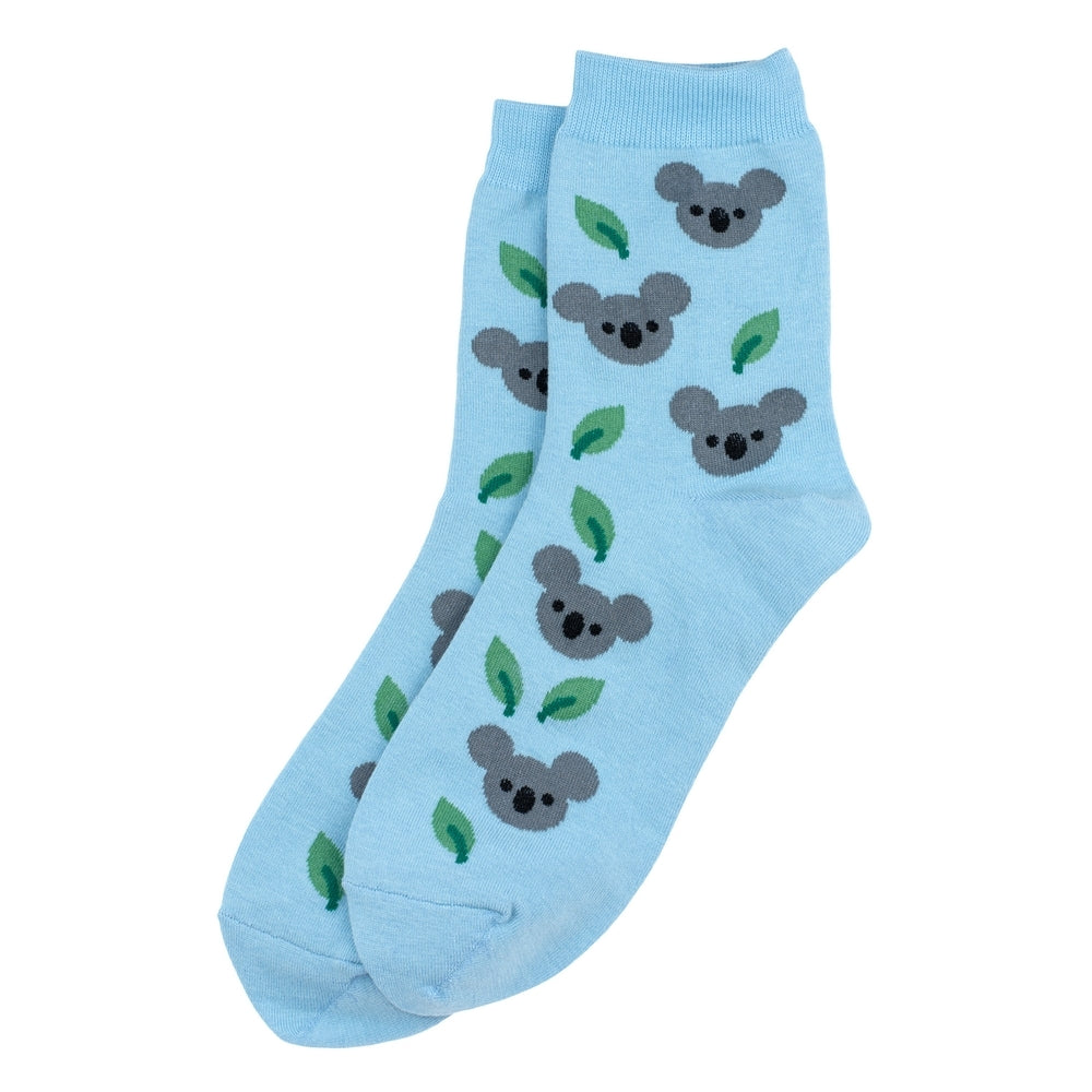 Ladies Koala Blue Socks