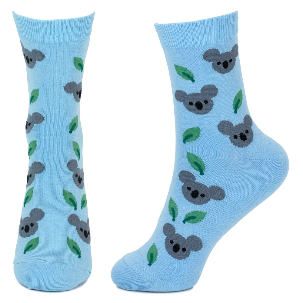 Ladies Koala Blue Socks