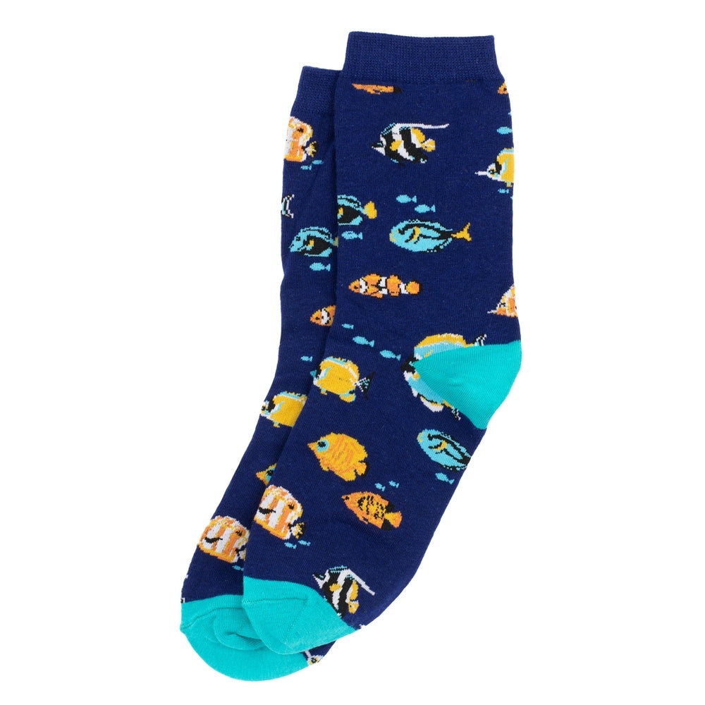 Ladies In The Ocean Blue Socks