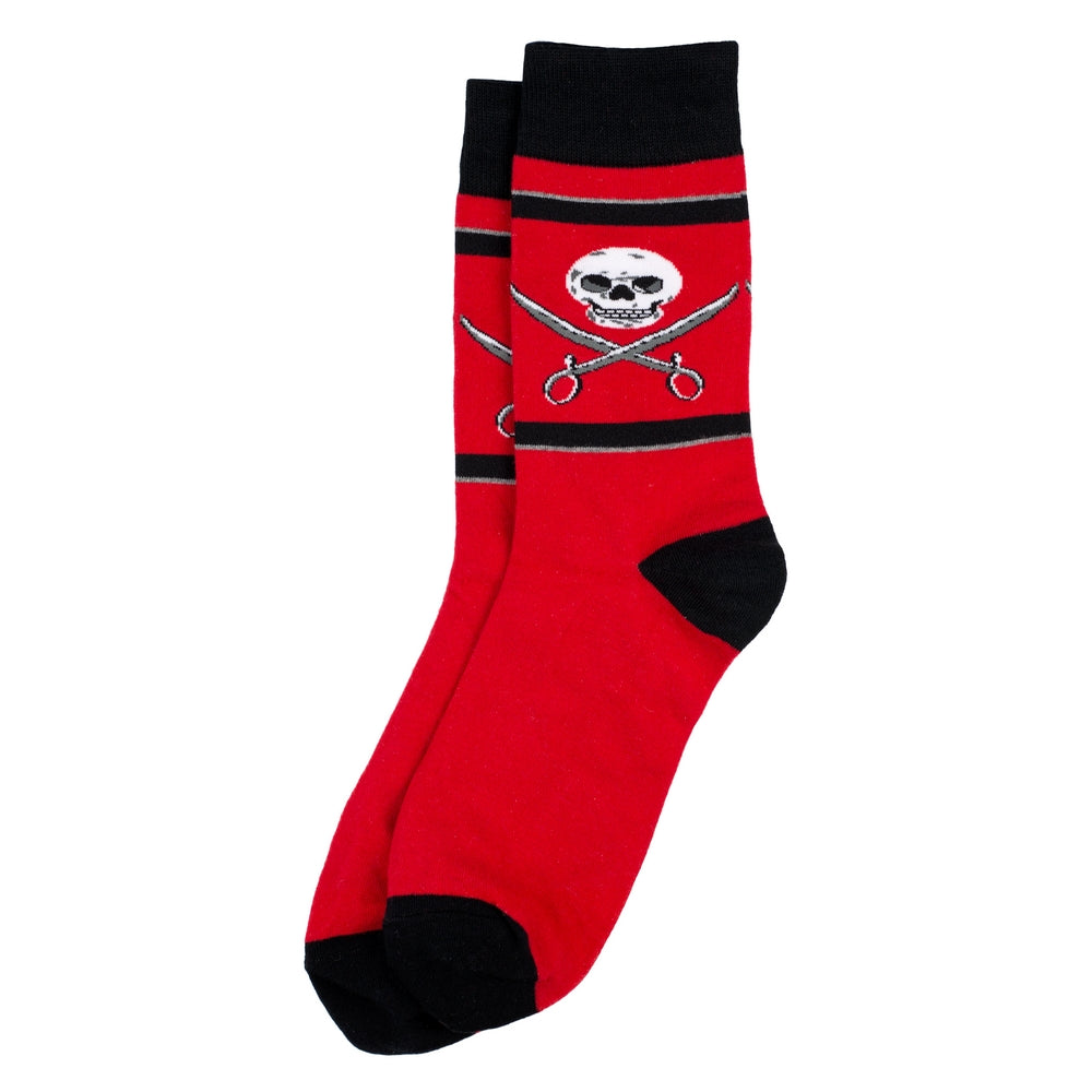 Gents Pirate Red Socks