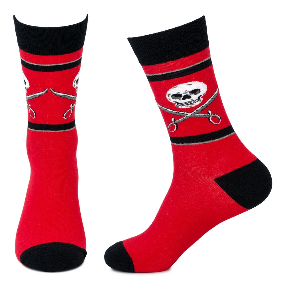 Gents Pirate Red Socks