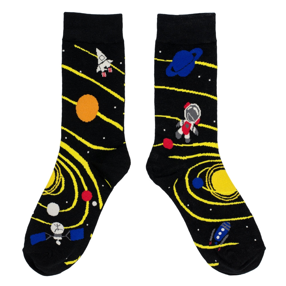 Gents Interstellar Journey Black Socks