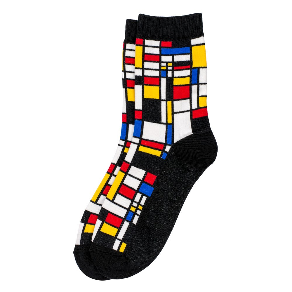 Gents Mondri Stain Glass Black Socks