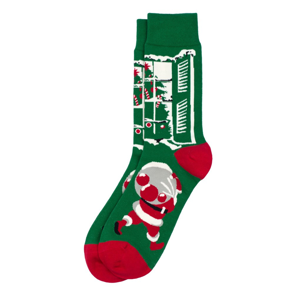 Men's Santa’s Sack Socks – Green