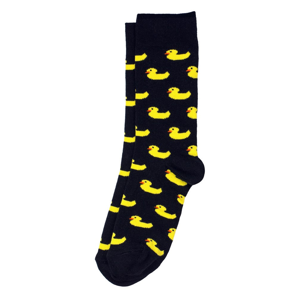 Gents Rubber Duck Black Socks