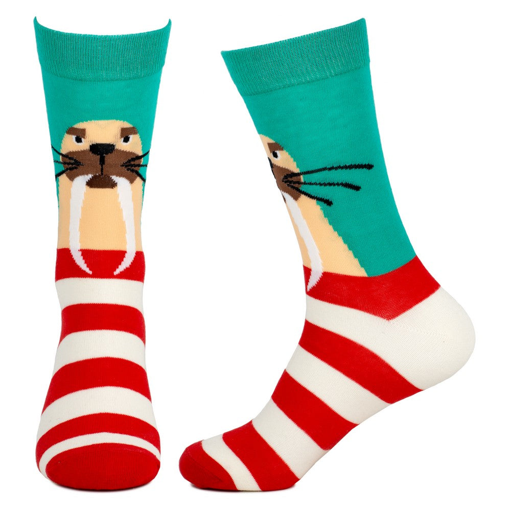 Men's Walrus Stripe Multicoloured  Socks
