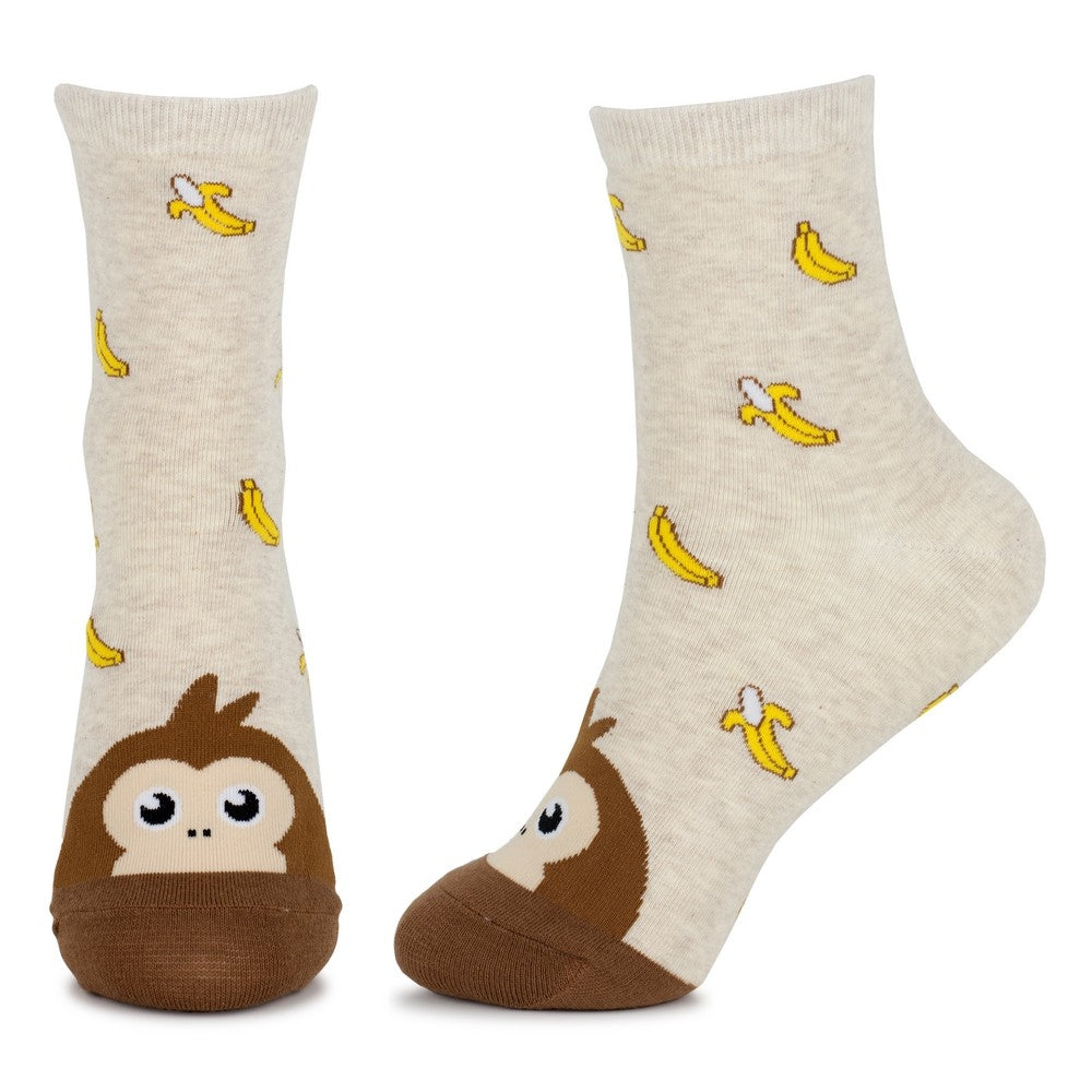 Ladies Monkey Treats Socks
